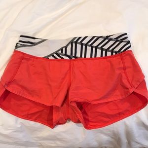 Lulu running shorts